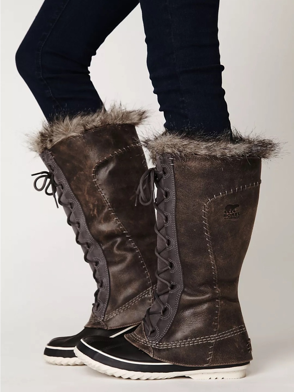Sorel Women's Cate the Great Tall Lace Up Boot - Picture 5 of 13